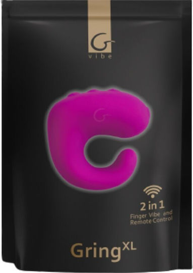 Fun Toys Gring Xl Finger Vibrator Sweet Raspberry Δονητής Δακτύλου Μωβ