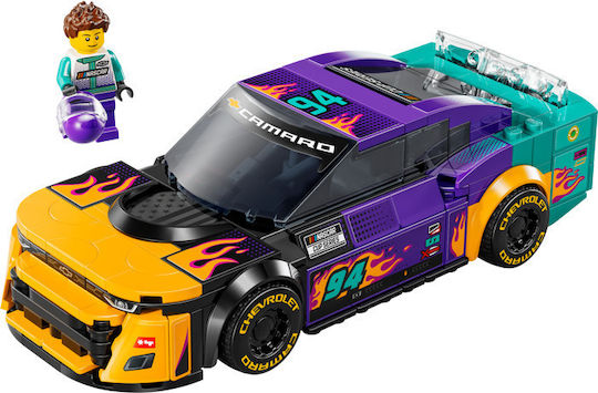 LEGO Speed Champions NASCAR Next Gen Chevrolet Camaro ZL1 Pentru 9+ Ani 328 Bucăți