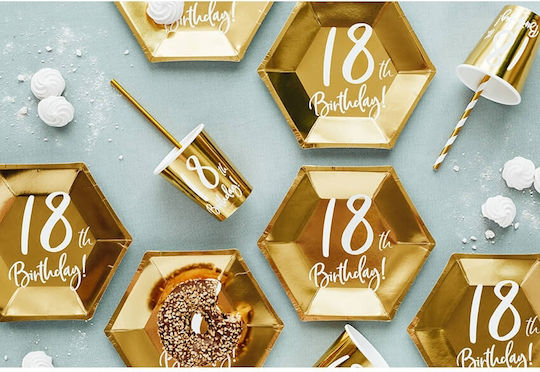 PartyDeco Glass for Party 6pcs