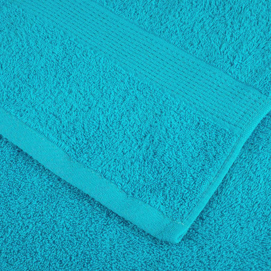 vidaXL Set 2 Hotel Pool and Beach Towels 200x80 cm 600gsm Turquoise