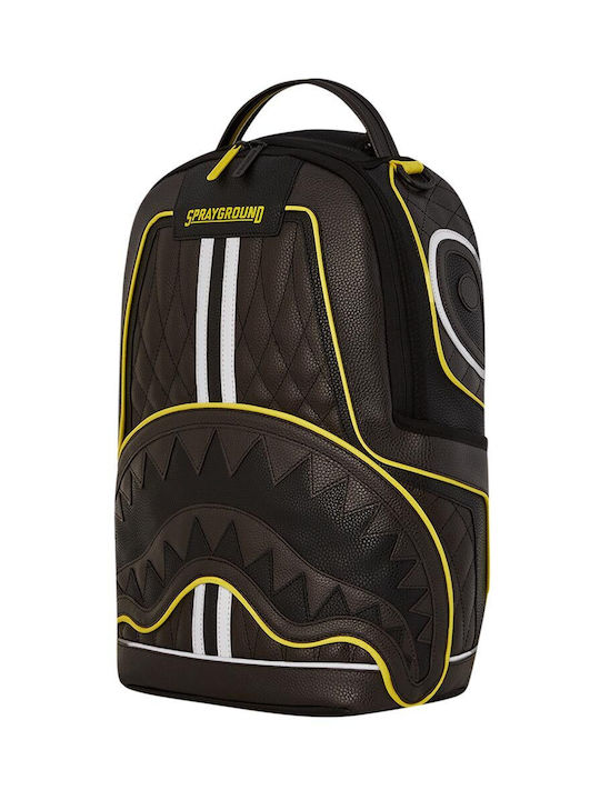 Sprayground DLXSV School Backpack Junior High-High School with Water Bottle Holder Black 21lt 29 x 15 x 45.7cm