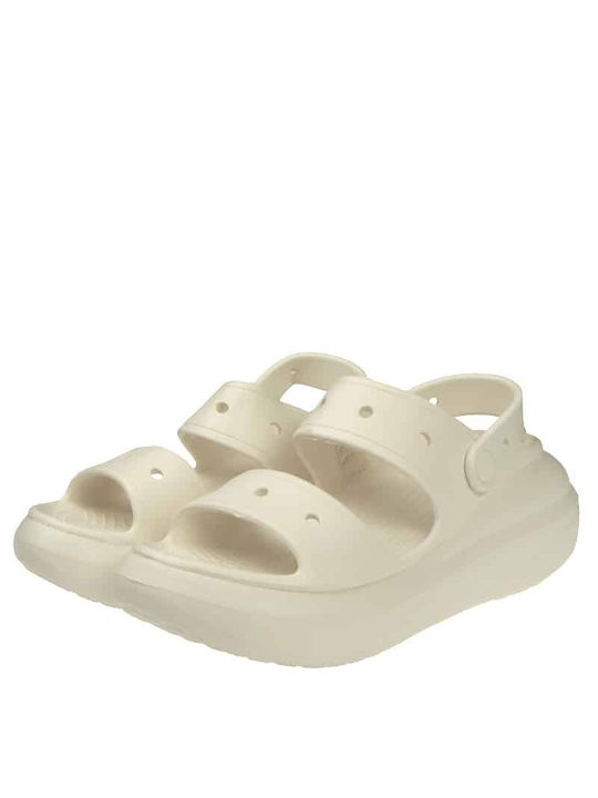 Jelly Vitamin Women's Flat Sandals in Beige Color