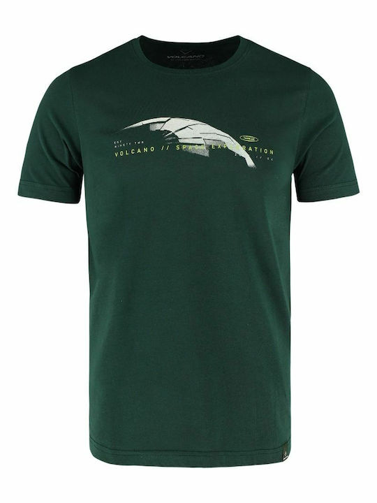 Volcano Men's Short Sleeve T-shirt Green