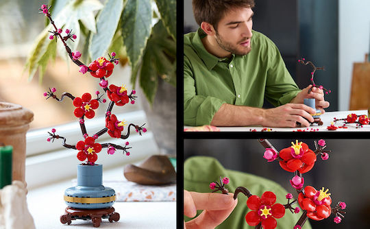 LEGO Botanical Collection Plum Blossom Set for 18+ Years 327 Pieces
