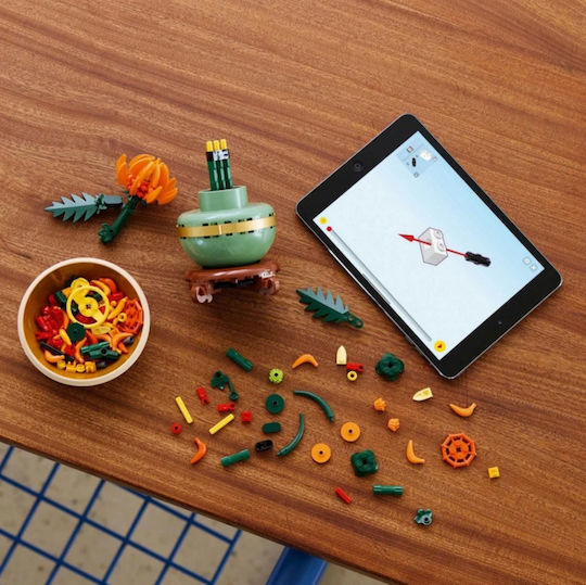 LEGO Botanical Collection Комплект Хризантема за 18+ Години 278 Бройки