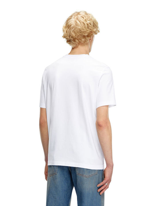 Diesel Men's Short Sleeve T-shirt White