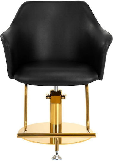 Barber Equipment Barber Hair Salon & Spa Chair Black with Adjustable Height and Hydraulic Lifting