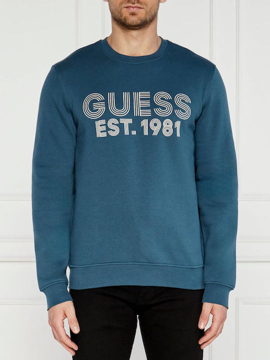 Guess Men's Sweatshirt Blue