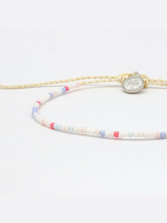 Bracelet Mini White Multi Beads