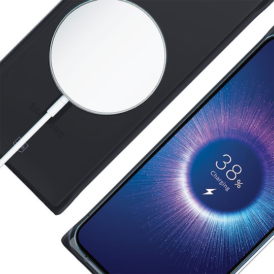 3MK Magcase Sam Umschlag Rückseite Gehärtetes Glas 2mm Beige (Galaxy S22 Ultra 5G)