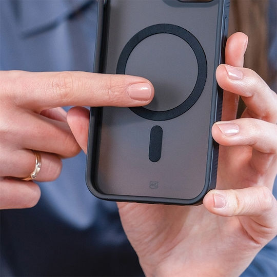 3MK Magcase Sam Umschlag Rückseite Gehärtetes Glas 2mm Beige (Galaxy S22 Ultra 5G)