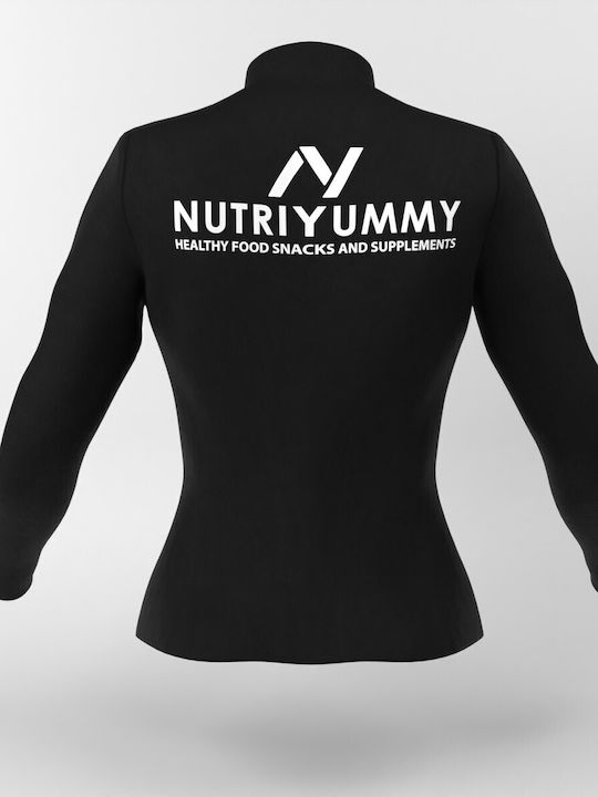 Nutriyummy Short Women's Cardigan Black