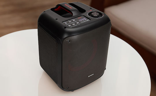 Aiwa Ηχείο Karaoke με Ασύρματο Μικρόφωνο και Εφέ Φωτισμού KBTUS-250 Μαύρο
