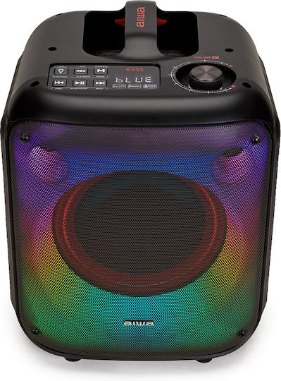 Aiwa Ηχείο Karaoke με Ασύρματο Μικρόφωνο και Εφέ Φωτισμού KBTUS-250 Μαύρο