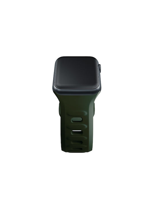 3MK Λουράκι Σιλικόνης Πράσινο (Apple Watch 38/40/41mm)