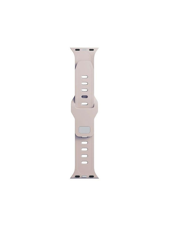 3MK Armband Silikon mit Pin Rosa (Apple Watch 44/45/46mm/Ultra 49mm)