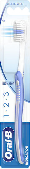 Oral-B 1-2-3 Toothbrush Medium White
