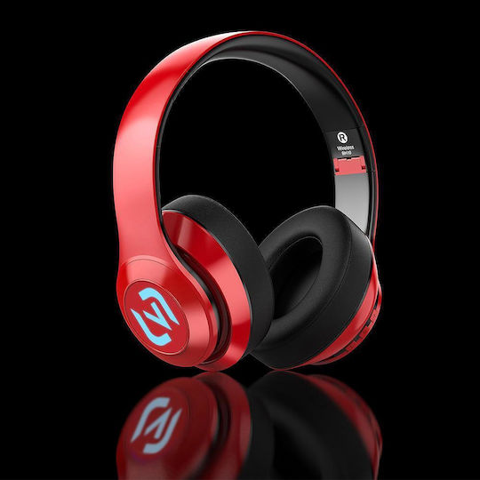 Nubi GT10 Boost Pro Безжични / Жични Over Ear Слушалки с 36 часа Работа Червени