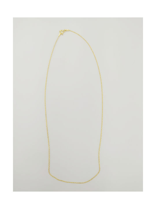 Silver Chain Neck Gold-plated Length 45cm