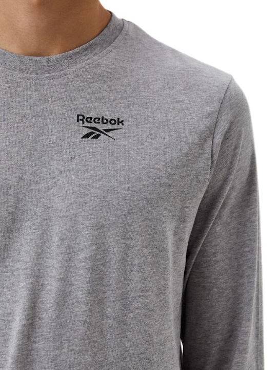 Reebok RI Left Chest T-shirt Γκρι