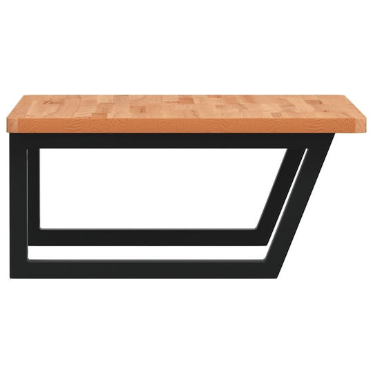vidaXL Waschtisch ohne Waschbecken L60xB60xH2.5cm Beech