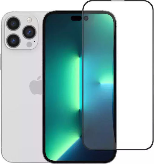 Uniq Full Face Tempered Glass Black (iPhone 14 Pro Max)
