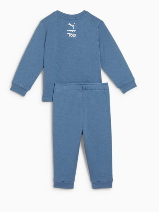 Puma Kinder Sweatpants Set - Jogginganzug Blau 2Stück