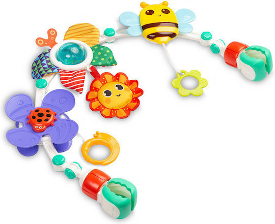 Toyz Bar Light Toy for Crib and Stroller with Mirror / Rotating Meadow Stroller for 0++ Months TOYZ-9110