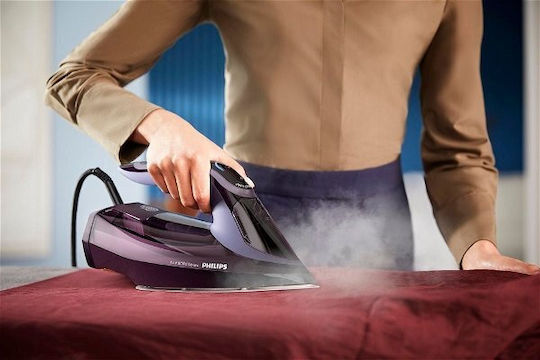 Philips Azur 8000 Steam Iron 3000W with Ceramic Plate and Continuous Steam Supply 55g/min