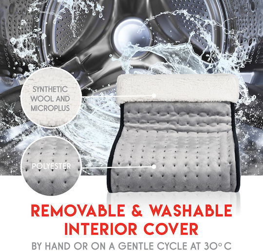 Alpina Appliances Feet Heating Pad Gray 30x30cm