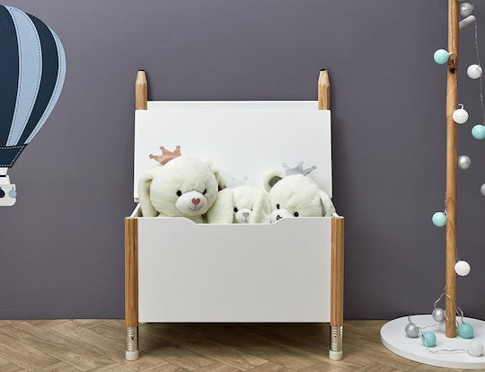 Детска Табуретка Бял 60x34x80бр