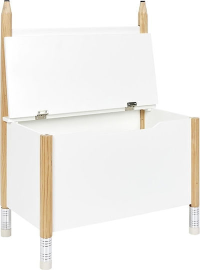 Детска Табуретка Бял 60x34x80бр