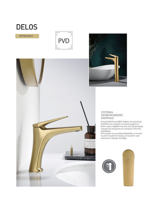 Imex Wasserhahn Bidet Gold