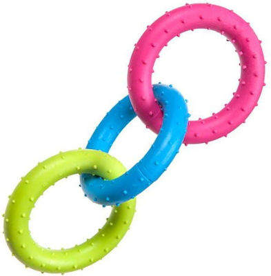 Crufts Teething Toy Linked Rings