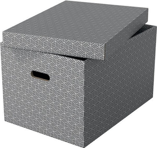 Esselte Kunststoff Aufbewahrungsboxen mit Deckel 55,22 lt 3 Stück