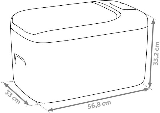 Berdsen Φορητό Ψυγείο 21lt 100-240V / 12V / 24V Λευκό