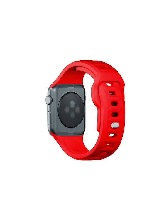 3MK Λουράκι Σιλικόνης Κόκκινο (Apple Watch 38/40/41mm)