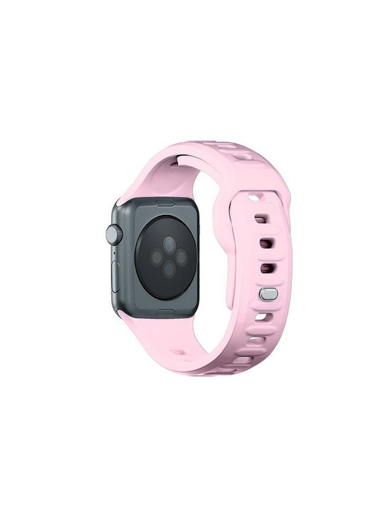 3MK Armband Silikon mit Pin Rosa (Apple Watch 38/40/41/42mm)
