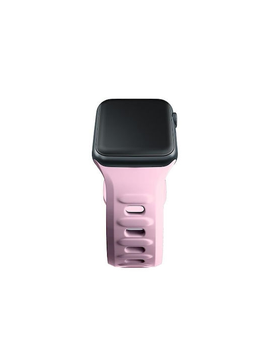 3MK Armband Silikon mit Pin Rosa (Apple Watch 38/40/41/42mm)