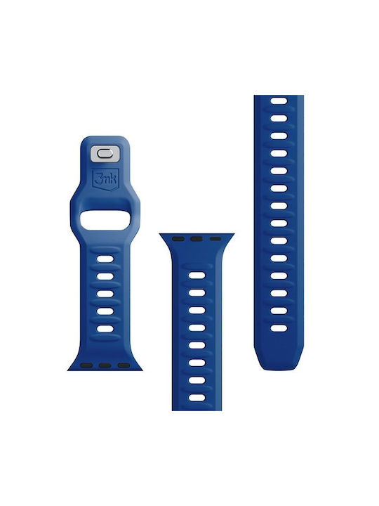 3MK Λουράκι Σιλικόνης Μπλε (Apple Watch 38/40/41mm)