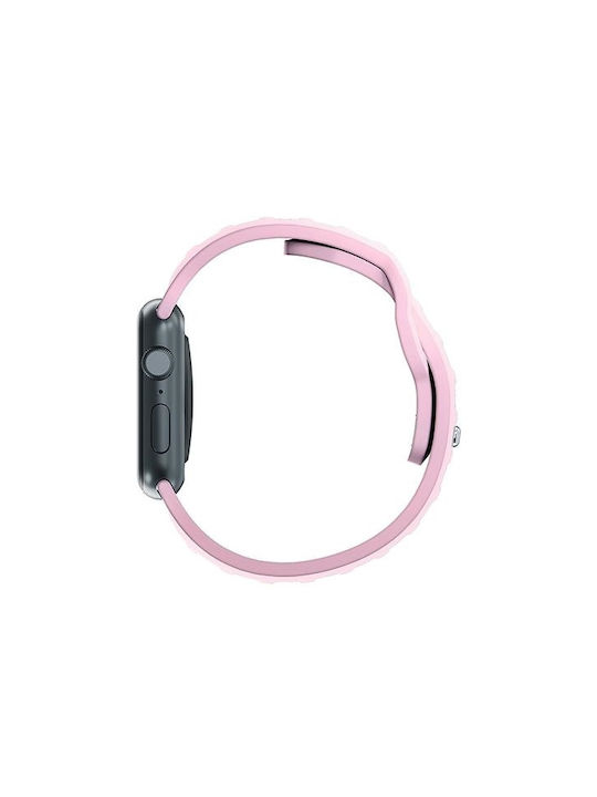 3MK Armband Silikon mit Pin Rosa (Apple Watch 38/40/41/42mm)