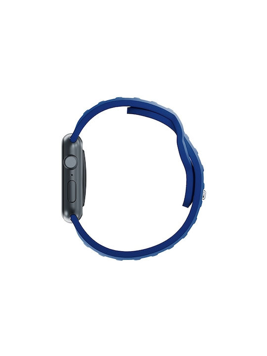 3MK Armband Silikon mit Pin Blau (Apple Watch 44/45/46mm/Ultra 49mm)