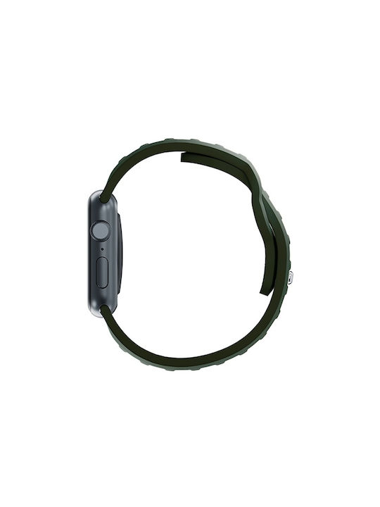 3MK Armband Silikon mit Pin Grün (Apple Watch 44/45/46mm/Ultra 49mm)