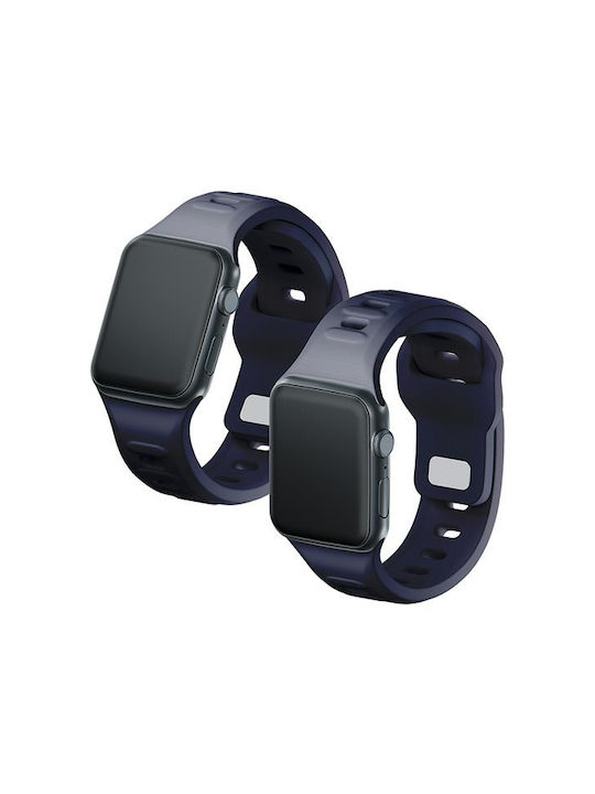 3MK Λουράκι Σιλικόνης Γκρι (Apple Watch 38/40/41mm)