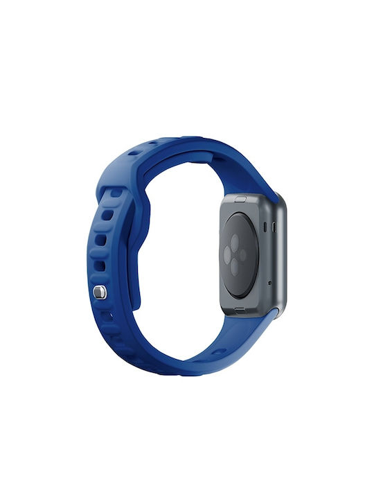 3MK Armband Silikon mit Pin Blau (Apple Watch 44/45/46mm/Ultra 49mm)