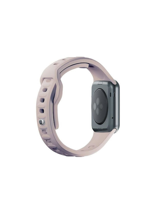 3MK Λουράκι Σιλικόνης Ροζ (Apple Watch 38/40/41mm)