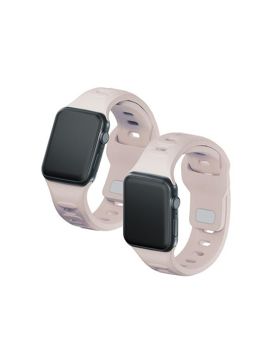 3MK Λουράκι Σιλικόνης Ροζ (Apple Watch 38/40/41mm)