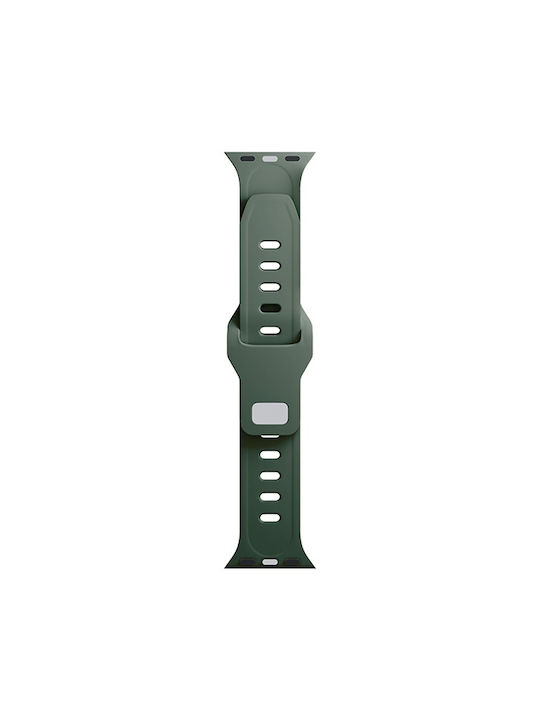 3MK Armband Silikon mit Pin Grün (Apple Watch 44/45/46mm/Ultra 49mm)