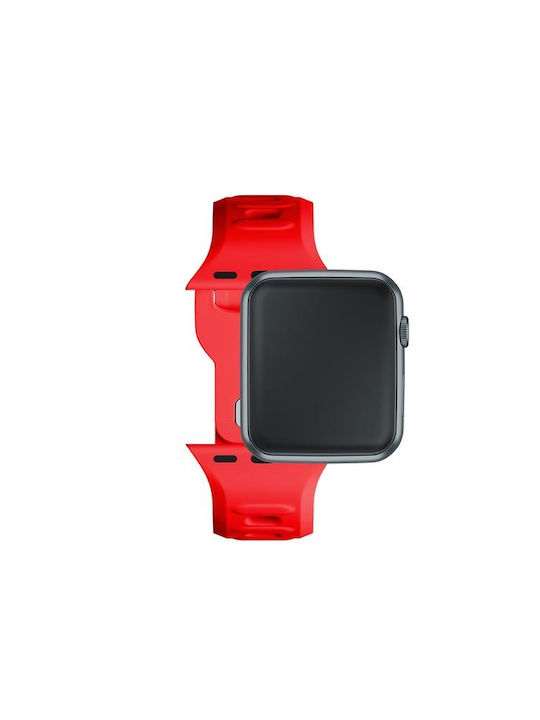 3MK Λουράκι Σιλικόνης Κόκκινο (Apple Watch 38/40/41mm)