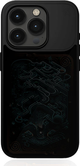 STM Back Cover Σιλικόνης Μαύρο (iPhone 15 Pro Max)